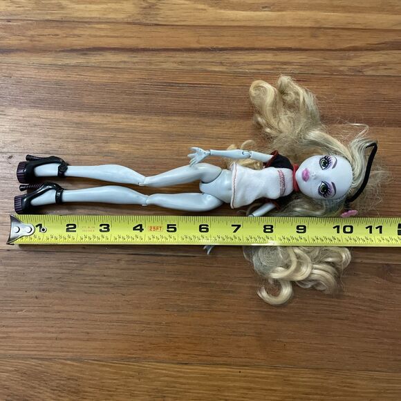 Monster High Mattel Lagoona Blue G1 First Wave 2008 10" Fashion Doll - Picture 10 of 10